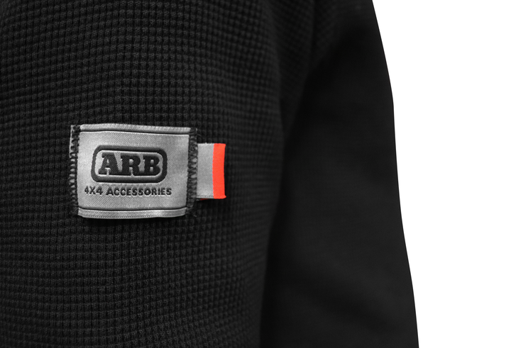 ARB Waffle Long Sleeve - BLACK - Men's